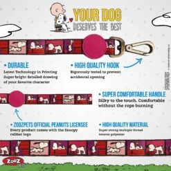 Zooz Pets Snoopy Filmstrip Dog Leash -PetSafe Kong Shop 175856 PT2. AC SS1800 V1559315547
