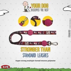 Zooz Pets Snoopy Filmstrip Dog Leash -PetSafe Kong Shop 175856 PT3. AC SS1800 V1559315548