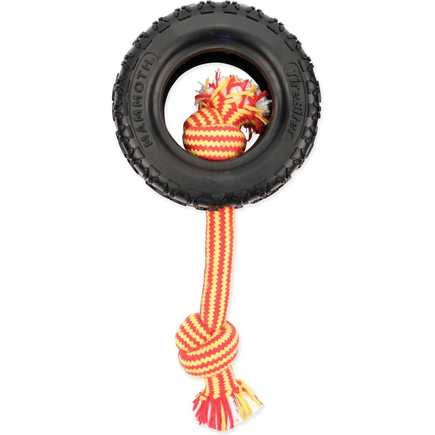 Mammoth Tirebiter II Rope Dog Toy 1 Mammoth Tirebiter II Rope Dog Toy