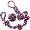 Otterly Pets 4" Ball & 23" Three Knot Handled Dog Rope Toys
