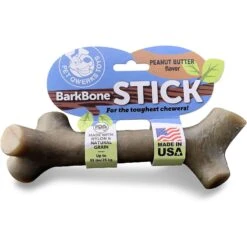 Pet Qwerks BarkBone Peanut Butter Flavor Chew Stick Tough Dog Chew Toy -PetSafe Kong Shop 179056 PT4. AC SS1800 V1589915808