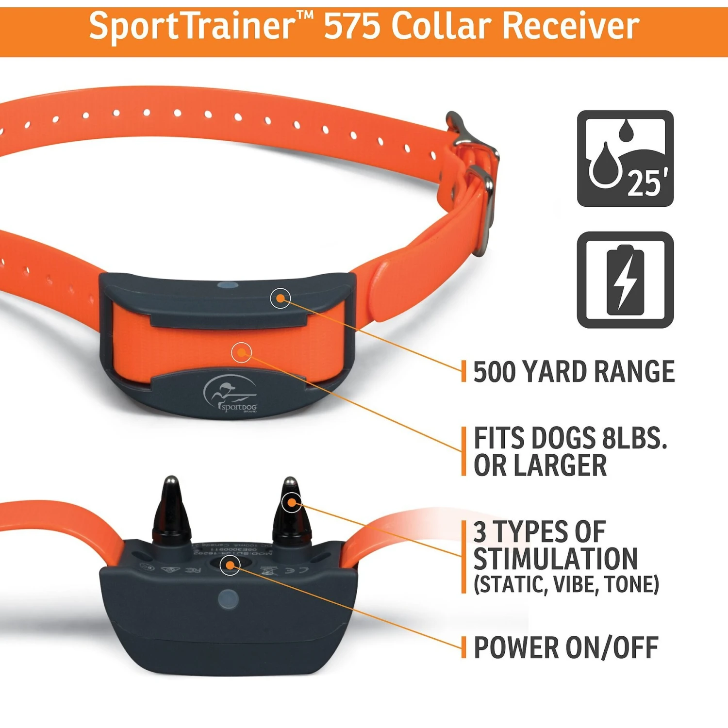 SportDOG SportTrainer 575E Remote Training Dog Collar 3 SportDOG SportTrainer 575E Remote Training Dog Collar - Image 3