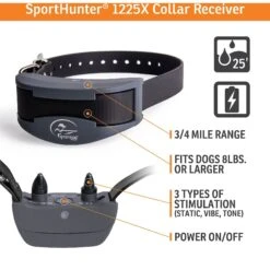 SportDOG SportHunter 1225X Waterproof Dog Training Collar 8 SportDOG SportHunter 1225X Waterproof Dog Training Collar -PetSafe Kong Shop 179670 PT2. AC SS1800 V1595979087