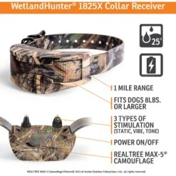 SportDOG WetlandHunter 1825X Remote Training Dog Collar, Realtree Max-5 Camo-Finish 8 SportDOG WetlandHunter 1825X Remote Training Dog Collar, Realtree Max-5 Camo-Finish -PetSafe Kong Shop 179678 PT2. AC SS1800 V1626451917