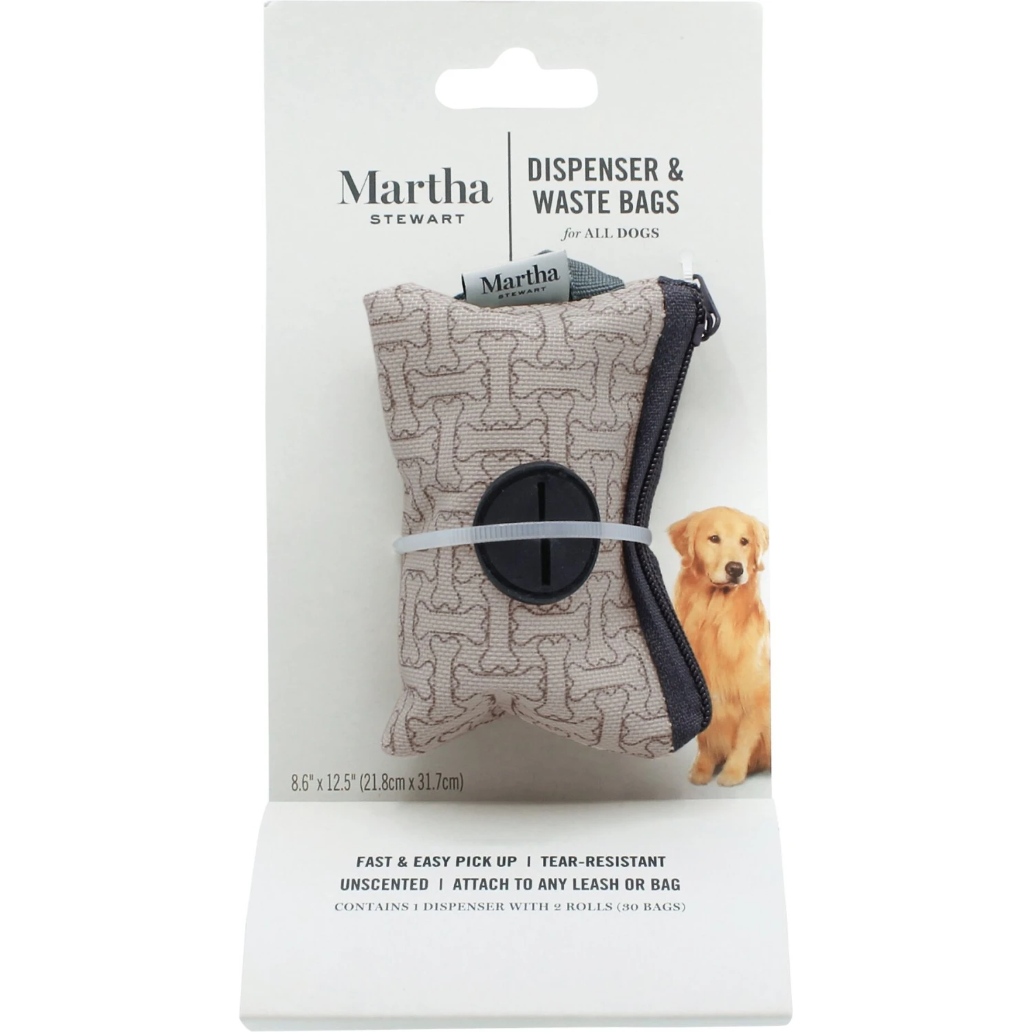 Martha Stewart Dog Waste Bag Dispenser Set 1 Martha Stewart Dog Waste Bag Dispenser Set