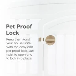 IRIS USA 4-6 Panel Dog Exercise Playpen With Door, 24-in -PetSafe Kong Shop 182204 PT2. AC SS1800 V1685548251