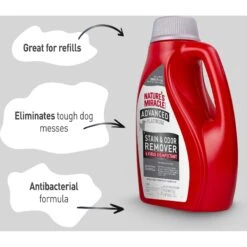 Nature's Miracle Advanced Platinum Dog Antibacterial Stain Remover & Odor Eliminator Refill, 64-oz Bottle -PetSafe Kong Shop 183005 PT3. AC SS1800 V1701115653
