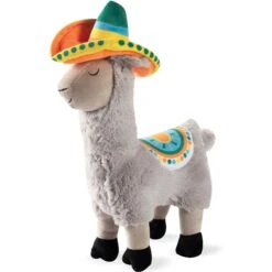 Pet Shop By Fringe Studio Nacho Fiesta Llama Squeaky Plush Dog Toy