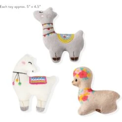 Pet Shop By Fringe Studio Llama Love You Forever Squeaky Plush Mini Dog Toys, 3 Count -PetSafe Kong Shop 183921 PT1. AC SS1800 V1595363157