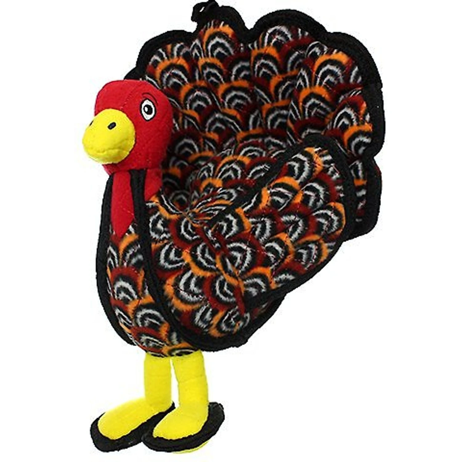 Tuffy's Barnyard Turkey Squeaky Plush Dog Toy 1 Tuffy's Barnyard Turkey Squeaky Plush Dog Toy