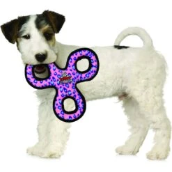 Tuffy's Jr 3WayTug Squeaky Plush Dog Toy -PetSafe Kong Shop 184041 PT2. AC SS1800 V1589570489