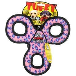 Tuffy's Jr 3WayTug Squeaky Plush Dog Toy -PetSafe Kong Shop 184041 PT5. AC SS1800 V1589570494