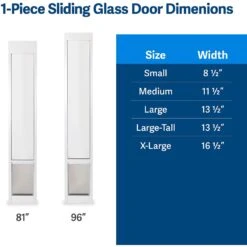 PetSafe Sliding 81-in Glass Pet Door 11 PetSafe Sliding 81-in Glass Pet Door -PetSafe Kong Shop 185287 PT5. AC SS1800 V1628118450