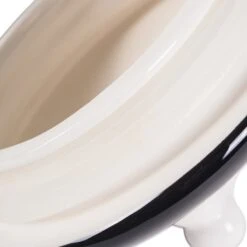 Bone Dry Text Print Ceramic Dog Treat Canister -PetSafe Kong Shop 185438 PT7. AC SS1800 V1565793815