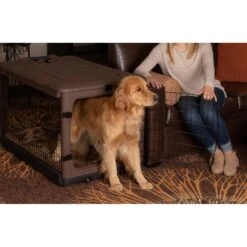 Pet Gear The Other Door 4-Door Collapsible Wire Dog Crate & Pad, Chocolate -PetSafe Kong Shop 185870 pt2. AC SS1800 V1565018242