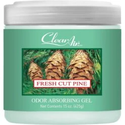 Clear Air Odor Fresh Cut Pine Absorbing Solid Gel