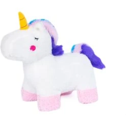 ZippyPaws Charlotte The Unicorn Storybook Snugglerz Dog Toy