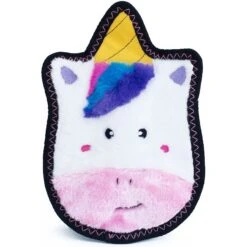 ZippyPaws Unicorn Z-Stitch Dog Toy