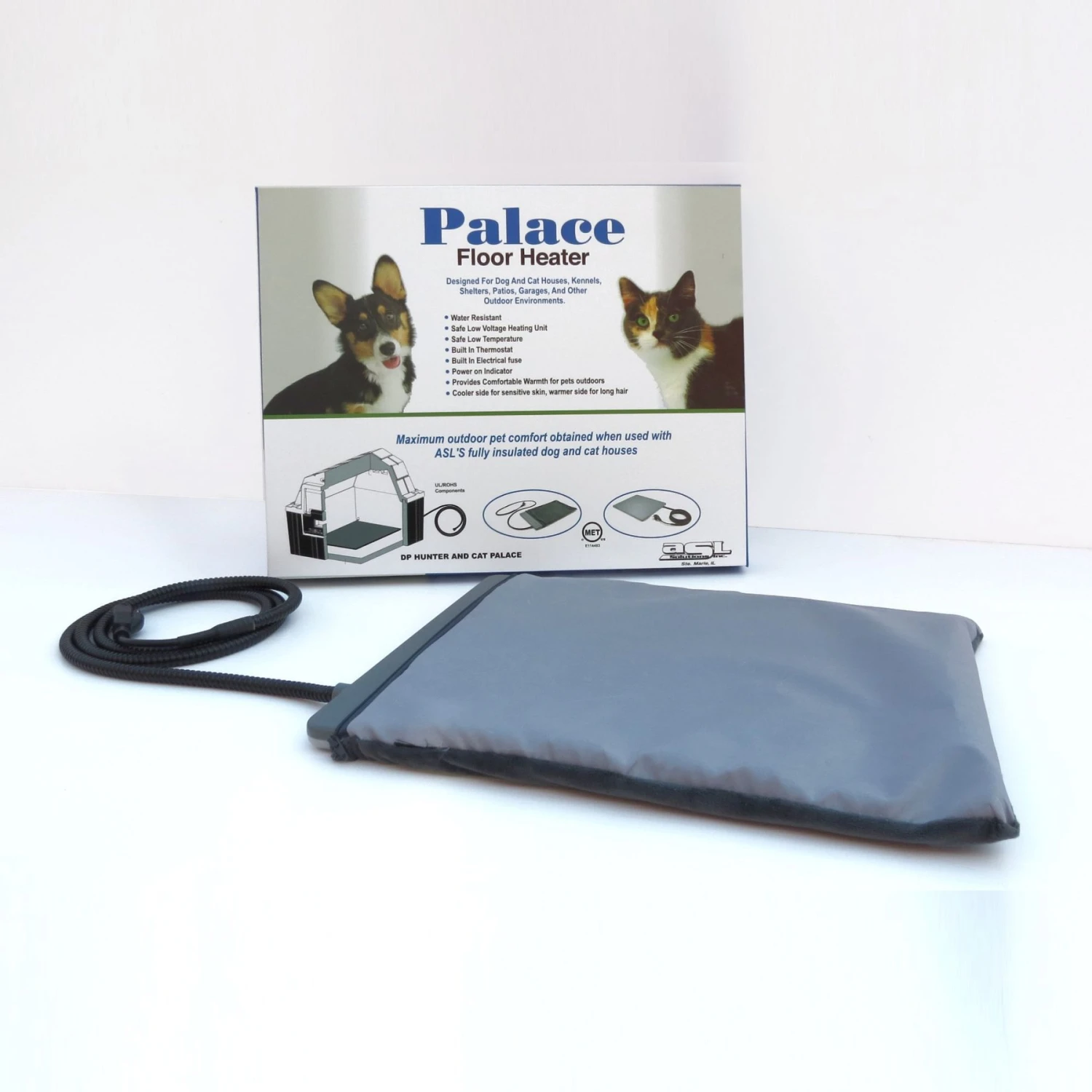 DP Hunter Dog House & Heating Pad 9 DP Hunter Dog House & Heating Pad - Image 9
