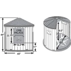 CRB Palace Dog House -PetSafe Kong Shop 186749 PT8. AC SS1800 V1590671513