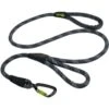 Tuff Mutt Dual Handle Rope Dog Leash, Gray