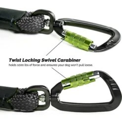 Tuff Mutt Dual Handle Rope Dog Leash, Gray -PetSafe Kong Shop 187027 PT2. AC SS1800 V1601018760