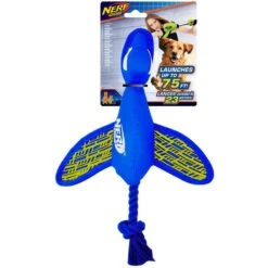Nerf Dog Force Grip Launching Duck Dog Toy, 16.5-in