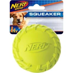 Nerf Dog Squeaker Tire Ball Dog Toy