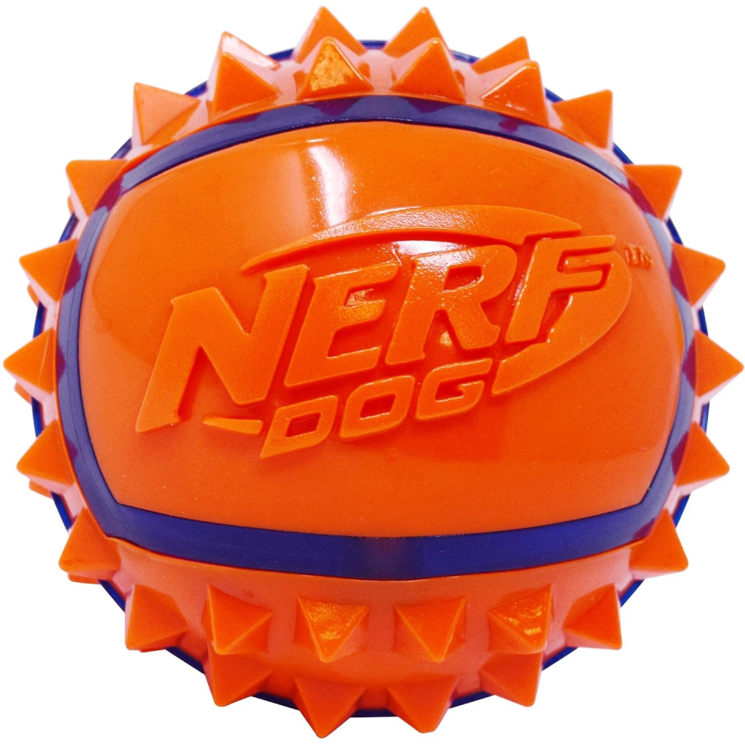 Nerf Dog Mega Tuff TPR Spike Ball Dog Toy 2 Nerf Dog Mega Tuff TPR Spike Ball Dog Toy - Image 2