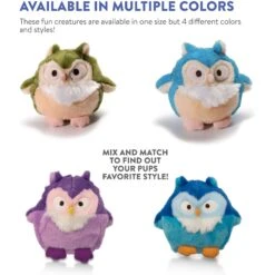 Charming Pet Howling Hoots Squeaky Plush Dog Toy -PetSafe Kong Shop 190532 PT7. AC SS1800 V1594679576