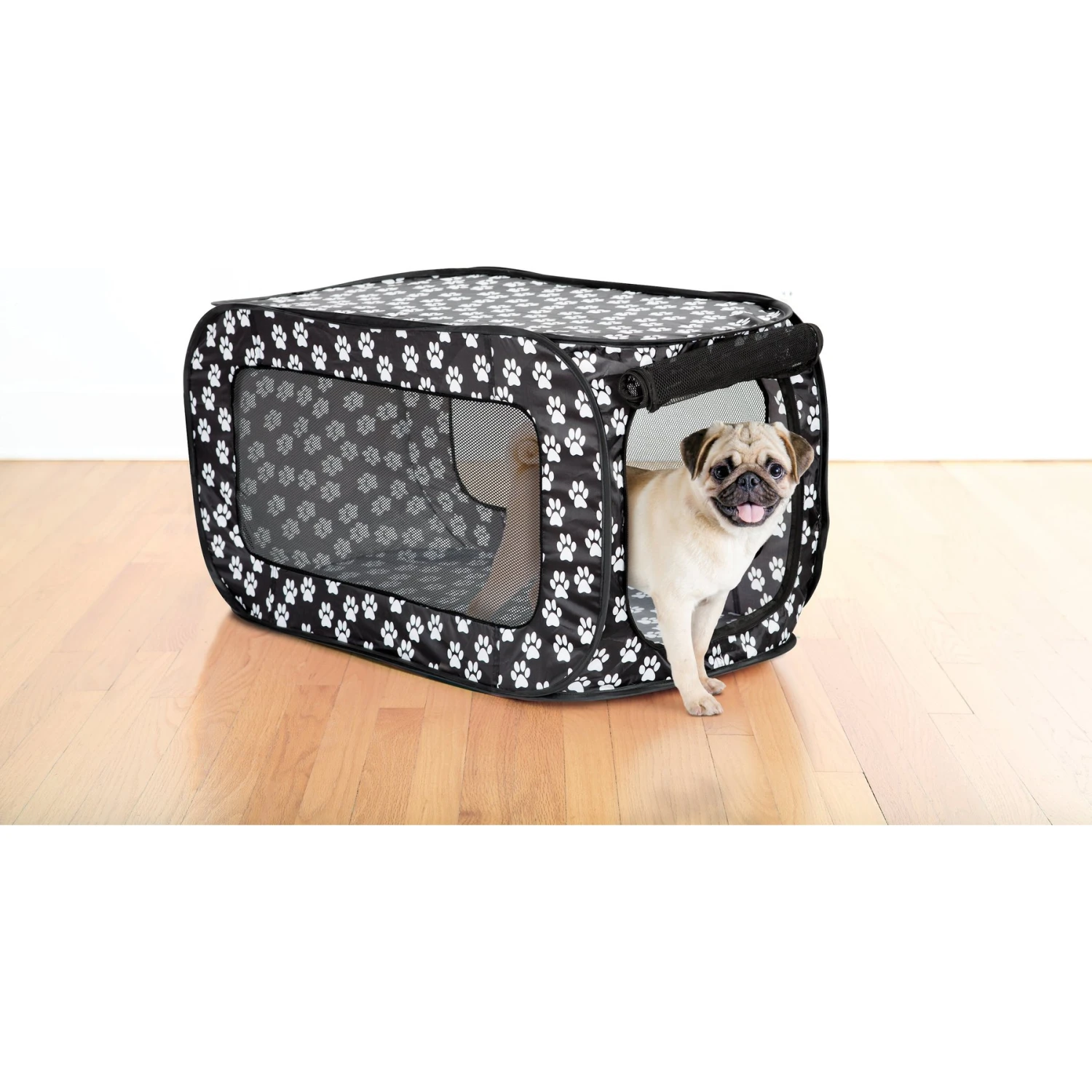 Etna Pop-Open Single Door Collapsible Soft-Sided Dog Crate 1 Etna Pop-Open Single Door Collapsible Soft-Sided Dog Crate