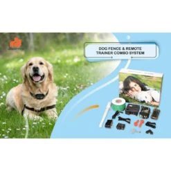 GROOVYPETS Remote Training Dog Collar & Inground Electronic Containment Fence System -PetSafe Kong Shop 192127 PT6. AC SS1800 V1626282723