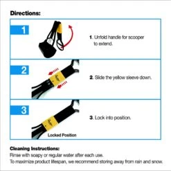 Wee-Wee Fold-Away Dog Outdoor Pooper Scooper -PetSafe Kong Shop 192222 PT7. AC SS1800 V1677534738