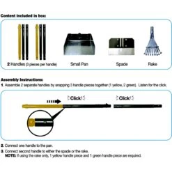 Wee-Wee All-in-One Rake, Spade & Pan Dog Waste Set -PetSafe Kong Shop 192224 PT4. AC SS1800 V1691782591