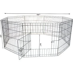 Iconic Pet 8-Panel Portable Foldable Wire Dog Pen 5 Iconic Pet 8-Panel Portable Foldable Wire Dog Pen -PetSafe Kong Shop 192493 PT2. AC SS1800 V1566486176