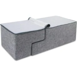 Best Pet Supplies Linen Covered Foam Foldable Cat & Dog Stairs -PetSafe Kong Shop 193054 PT3. AC SS1800 V1568064151