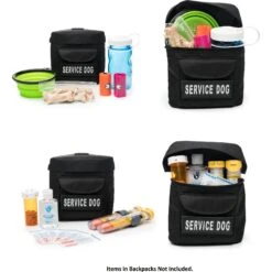 Industrial Puppy Reflective Service Dog Harness & Detachable Backpacks -PetSafe Kong Shop 193742 PT4. AC SS1800 V1573482073