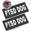 Industrial Puppy PTSD Dog Harness Patches, 2 Count