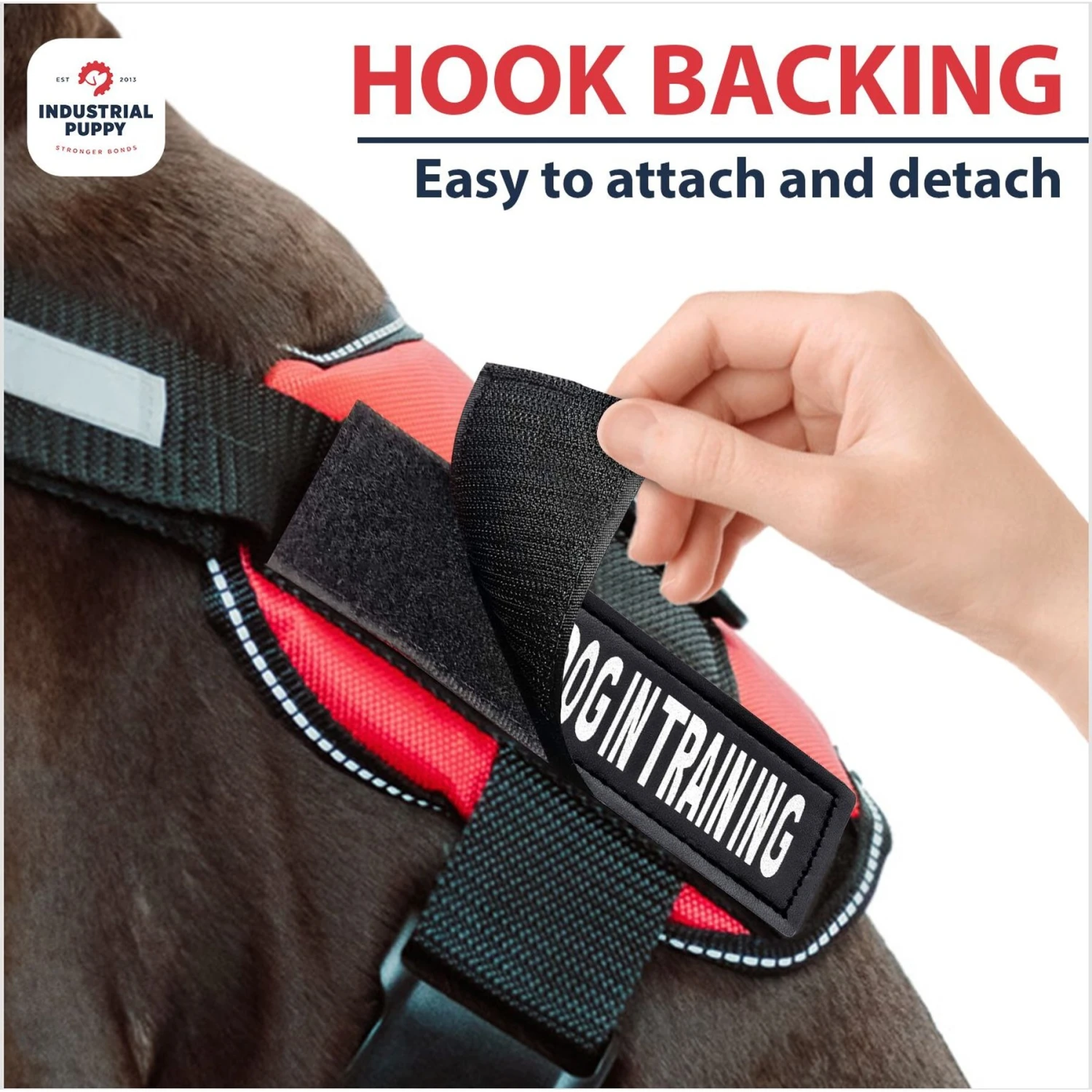 Industrial Puppy Therapy Dog In Training Harness Dog Patch 5 Industrial Puppy Therapy Dog In Training Harness Dog Patch - Image 5