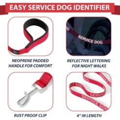 Industrial Puppy Reflective Service Dog Harness & Leash 10 Industrial Puppy Reflective Service Dog Harness & Leash -PetSafe Kong Shop 193838 PT2. AC SS1800 V1673387008