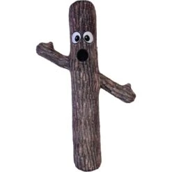 Fab Dog Fabtough Tree Squeaky Plush Dog Toy