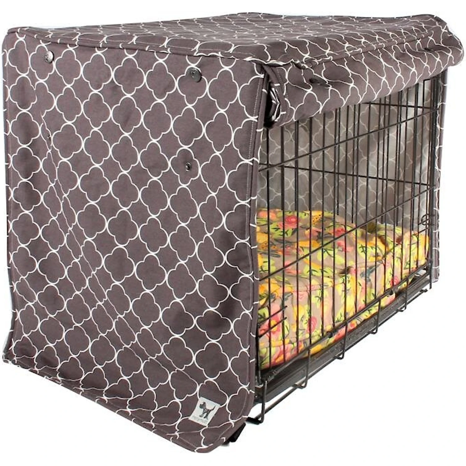 Molly Mutt Clark Gable Dog Crate Cover 2 Molly Mutt Clark Gable Dog Crate Cover - Image 2