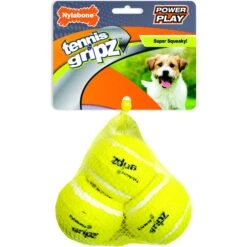 Nylabone Power Play Tennis Ball Gripz Dog Toy
