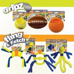 Nylabone Power Play Basketball B-Ball Gripz Dog Toy -PetSafe Kong Shop 195434 PT6. AC SS1800 V1685647809