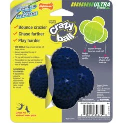 Nylabone Power Play Crazy Ball Dog Toy -PetSafe Kong Shop 195445 PT7. AC SS1800 V1685650795