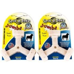 BulliBone Spin-a-Bone Bacon Flavor Dog Chew Toy