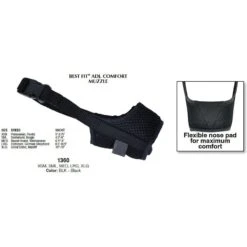 Coastal Pet Products Best Fit Adjustable Comfort Dog Muzzle, Black -PetSafe Kong Shop 195609 PT2. AC SS1800 V1628221899