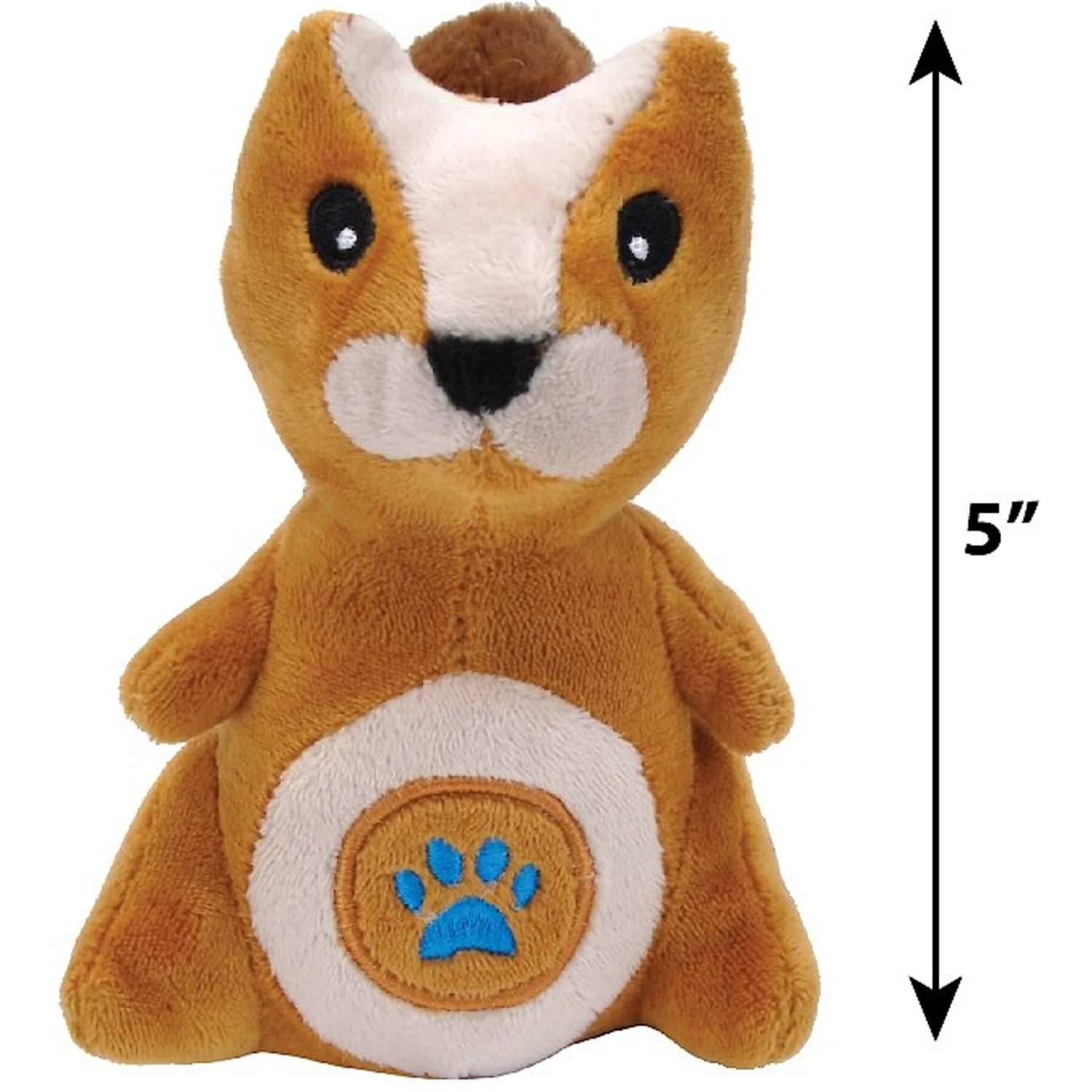 Li'l Pals Paw Plush Dog Toy 3 Li'l Pals Paw Plush Dog Toy - Image 3