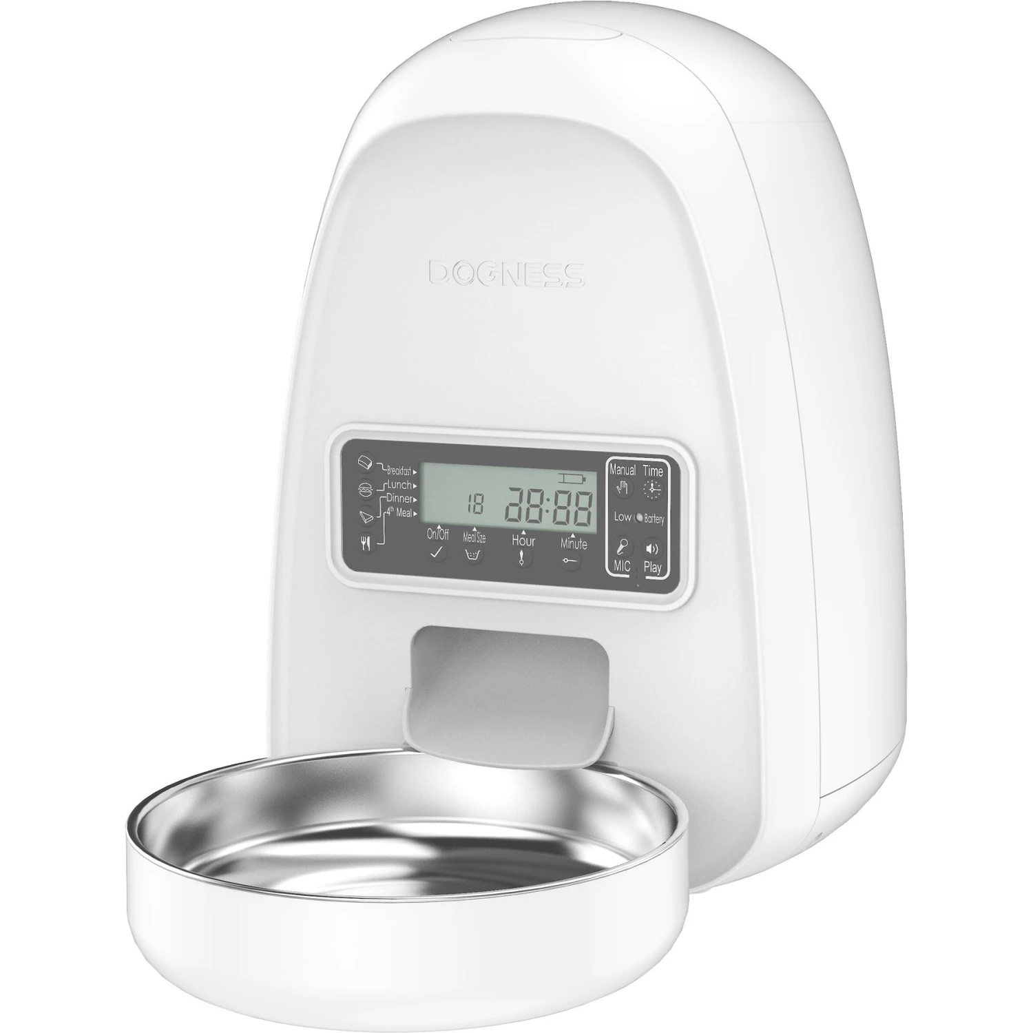 DOGNESS Mini Programmable Automatic Dog & Cat Feeder 1 DOGNESS Mini Programmable Automatic Dog & Cat Feeder