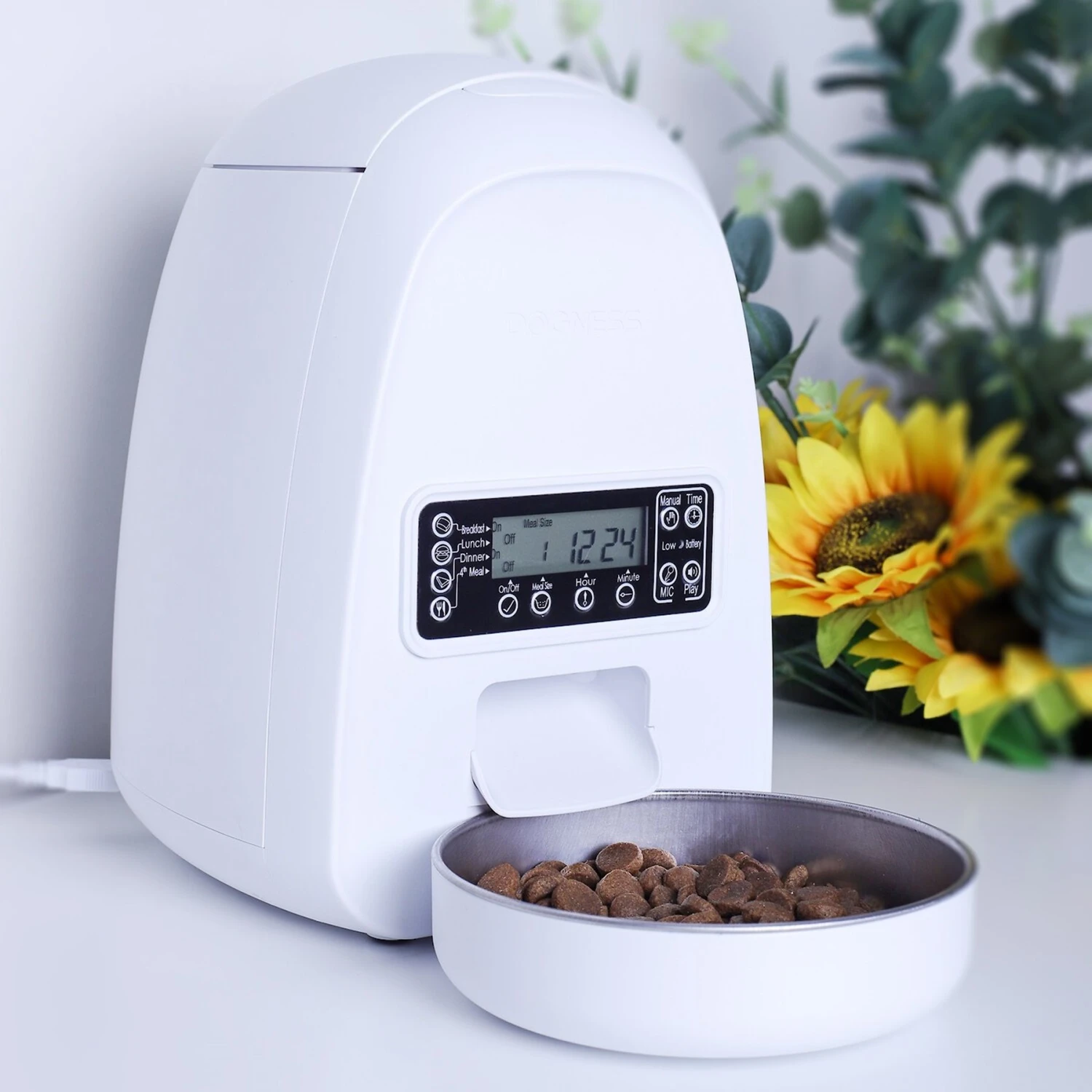 DOGNESS Mini Programmable Automatic Dog & Cat Feeder 8 DOGNESS Mini Programmable Automatic Dog & Cat Feeder - Image 8
